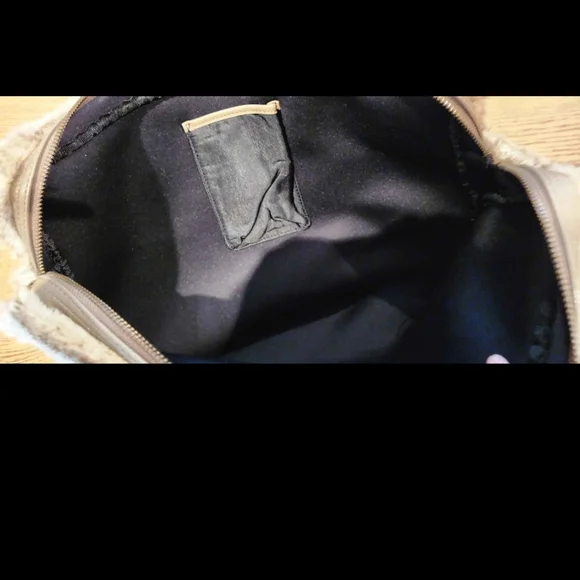 Restoration Hardware Faux Fur Computer Case 12" x 17" Super Soft - Picture 3 of 6